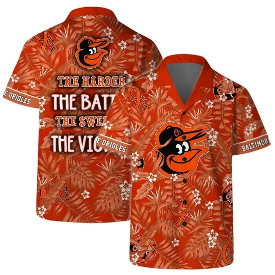 Baltimore Orioles Hawaiian Shirt