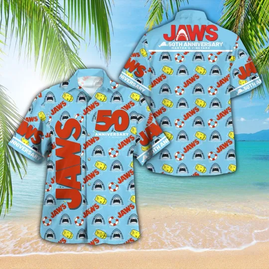 JAWS Hawaiian Shirt