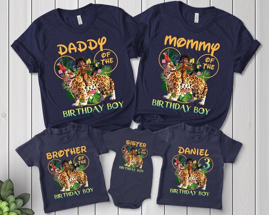 Encanto Birthday Girl Shirt, Encanto Family Birthday Shirt, Mirabel Birthday Shirt, Encanto Madrigal Family Shirt, Birthday Party Tee