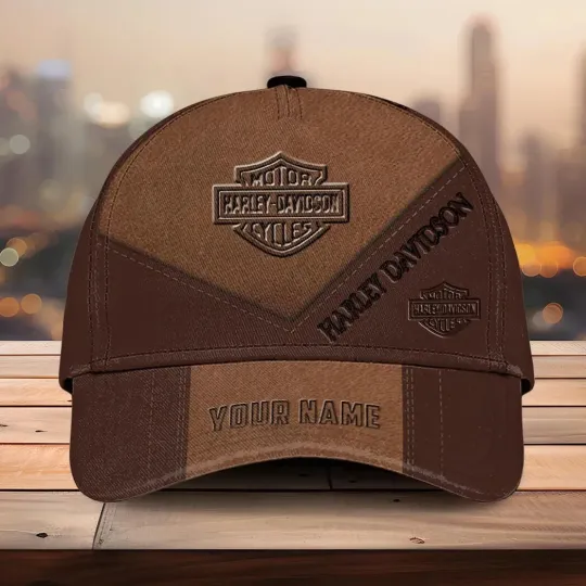 Personalized Harley Motor Racing Davidson Classic Cap Gift