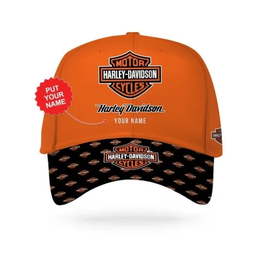 Personalized Harley Motor Racing Davidson Classic Cap Gift