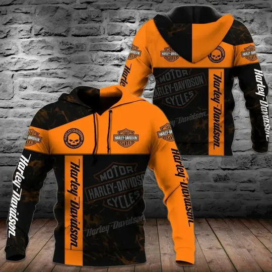 Harley Racing Davidson 3D Hoodie