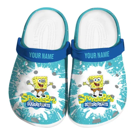 Personalized SpongeBob SquarePants Slippers Clogsband Clogs For Adults Lovers