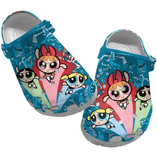 Powerpuff Girls Slippers Clogsband Clogs For Adults Lovers