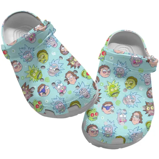 Rick And Rickandmorty Slippers Clogsband Clogs For Adults Lovers