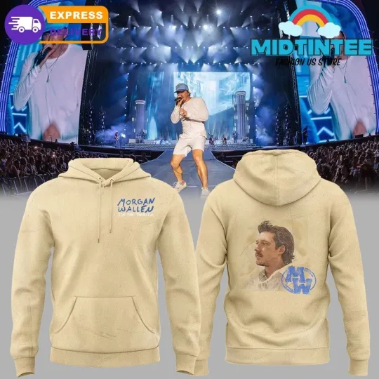Wallen Western World Tour 2025 Double Sided Hoodie