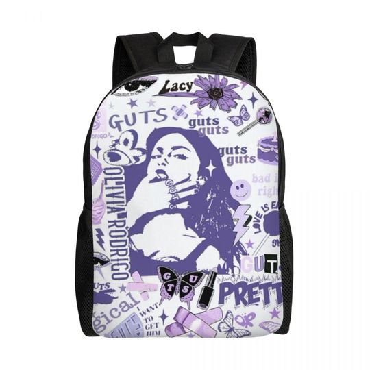 Olivia Rodrigo Butterfly Backpack for Students