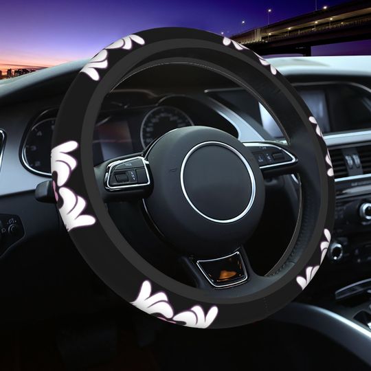 Mickey Mouse Minnie Love Disney Steering Wheel Cover