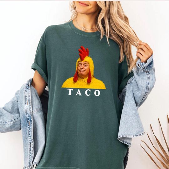TACO Trump Shirt, Trump Always Chickens Out Tee, Anti Trump Shirt, TACO Trade War Resist Tee, Protest Shirt, Anti MAGA Shirt
