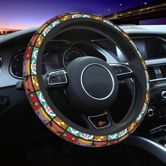 PKM Japan Anime Disney Steering Wheel Cover