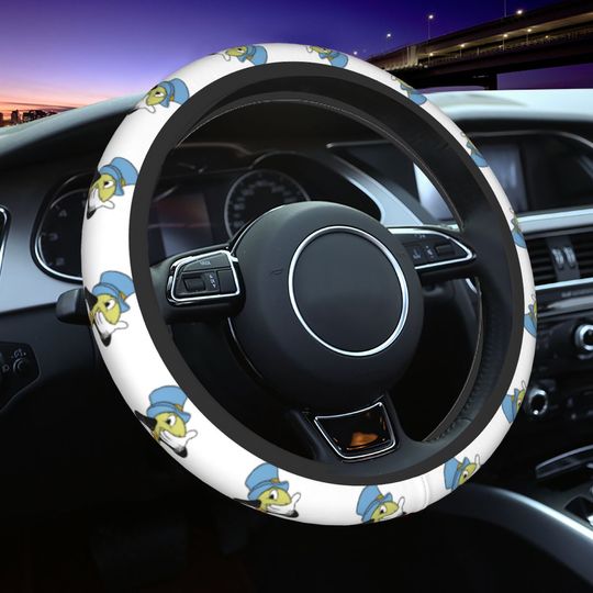 Pinocchio Jiminy Cricket Car Steering Wheel Cover