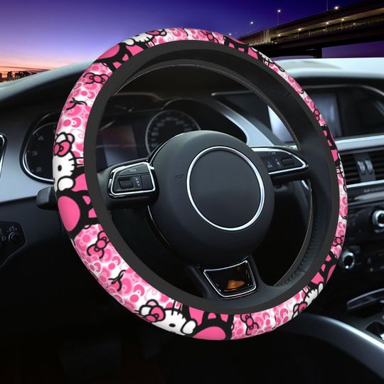 Steering Wheel Covers Hello Kitty Cartoon