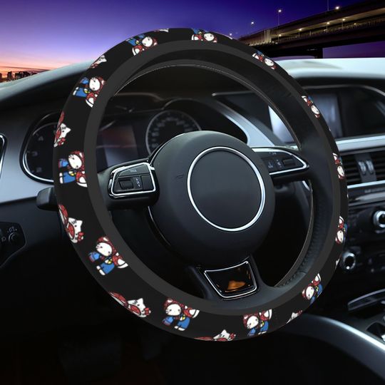 Car Steering Wheel Cover Hello Kitty Spiderman Boyfriend Girlfriend