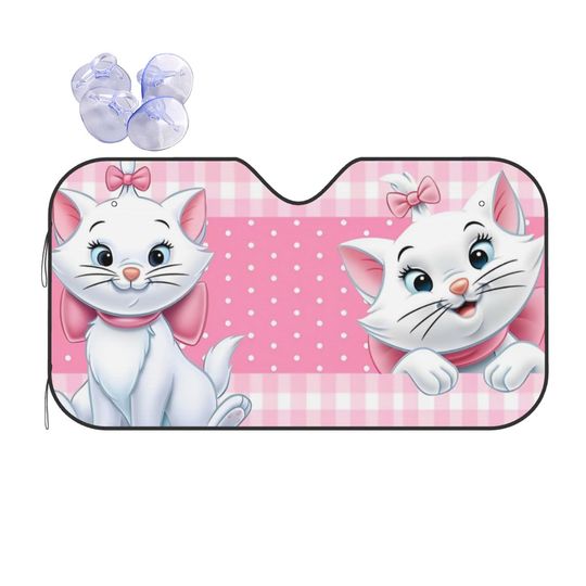 Aristocats Marie Cat Car Sunshade