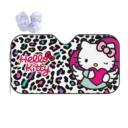 Hello Kitty Cartoon Car Sunshade