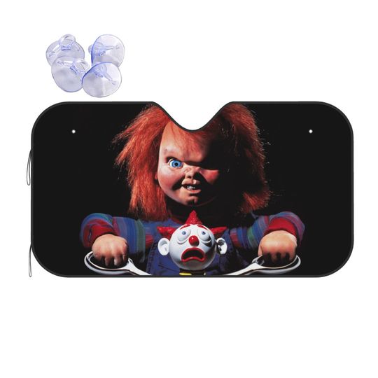 Child's Play Chucky Awesome Car Sunshade