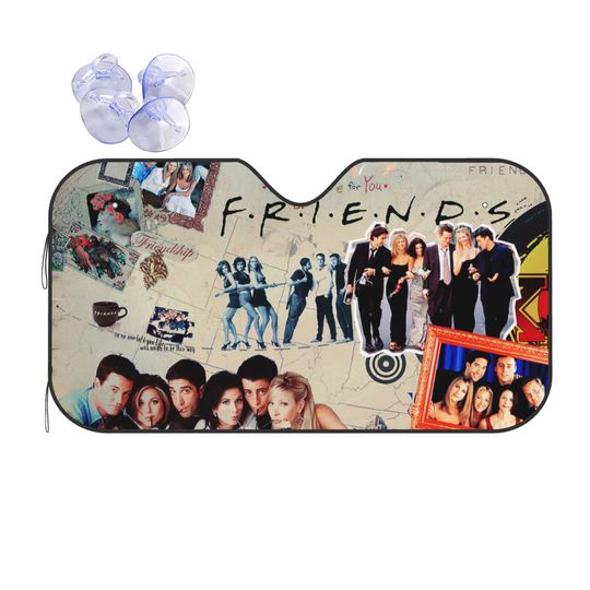 Friends TV Show Fashion Car Sunshade