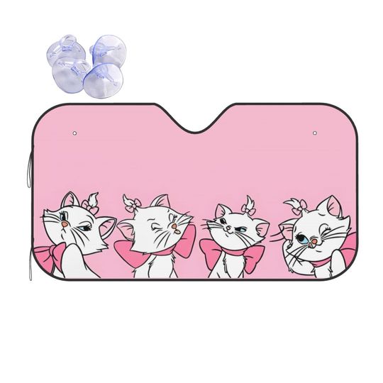 Aristocats Marie Cat Car Sunshade