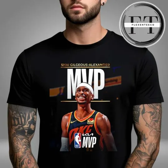 Shai Gilgeous-Alexander From OKC MVP 24-25 Unisex T-Shirt