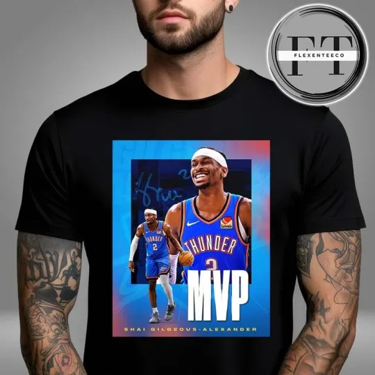 Shai Gilgeous-Alexander From OKC Thunder Has Been MVP 2024-25 T-Shirt
