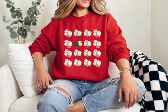 Princess Diana Black Sheep Sweater Lady Diana Black Sheep Sweatshirt Farming Shirt Princess Diana Shirt Farming Animal Gift Mothers Day Gift