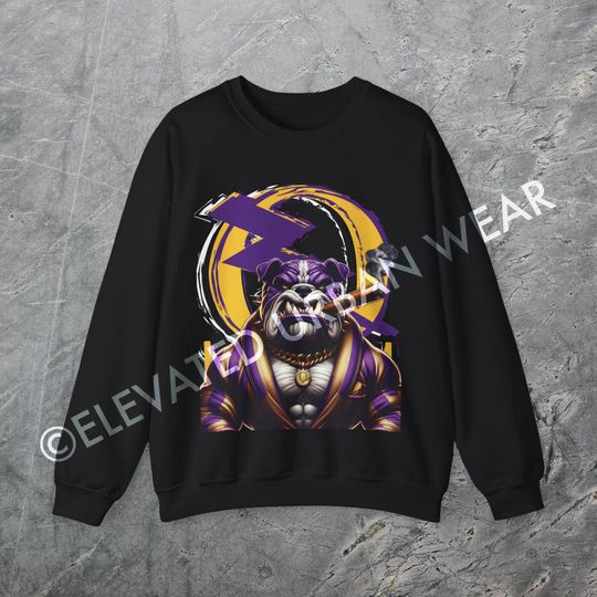 Cigar Bruh Bulldog Sweatshirt | Omega Psi Phi Sweater | Omega Fraternity | Omega Man Gift | Omega Psi Phi | Omega Sweatshirt | Ques Sweater