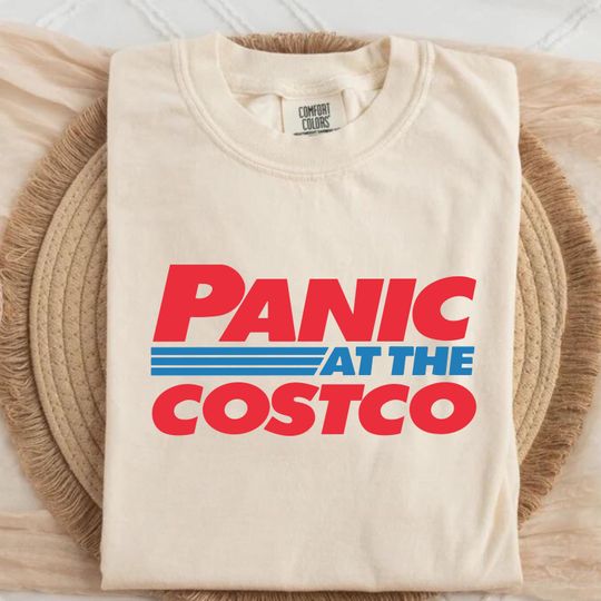 Panic At The Costco Vintage Shirts, Retro Costco Tshirt, Costco Lovers, Funny Costco Tee, Costco Gifts