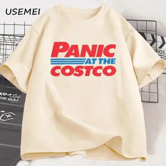 Panic At The Costco Graphic T-shirts Costco Lovers Tee