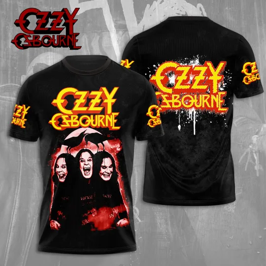 Black Sabbath x Ozzy Osbourne Reunion 3D T-Shirt