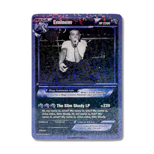 Eminem Hologram Card