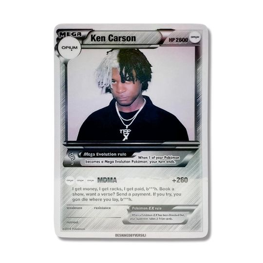 Ken Carson Hologram Card