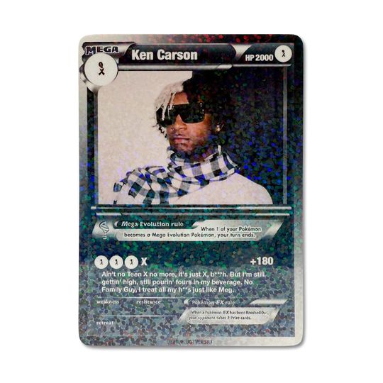 Ken Carson Hologram Card