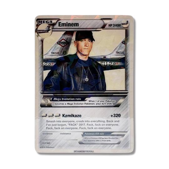 Eminem Hologram Card
