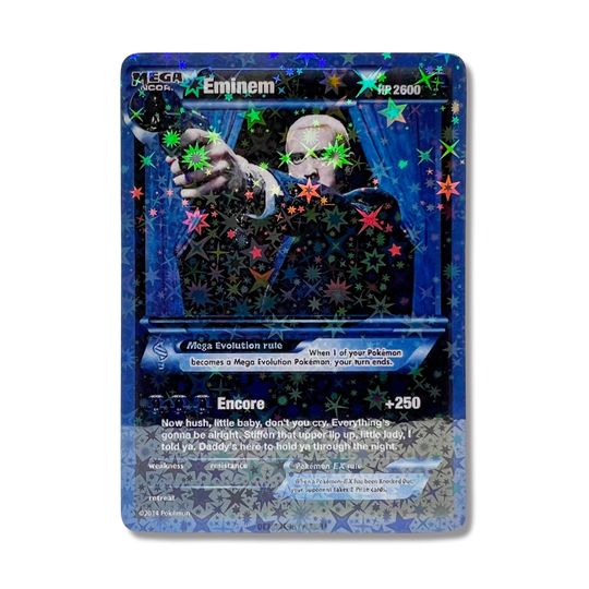 Eminem Hologram Card