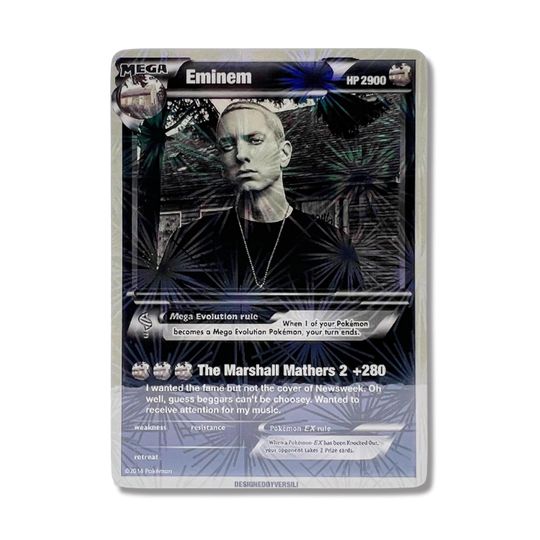 Eminem Hologram Card