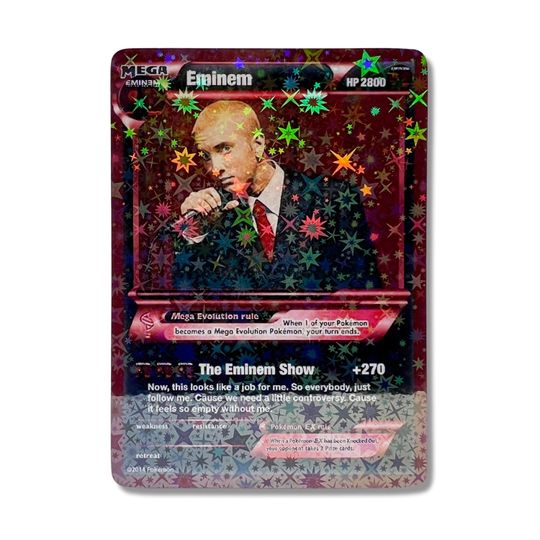 Eminem Hologram Card