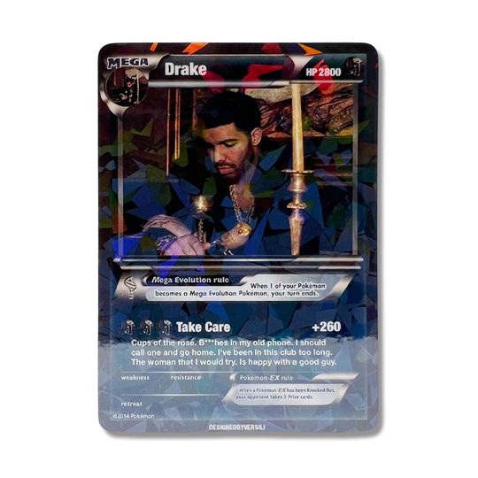 Drake Hologram Card