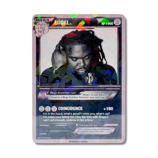 LUCKI Hologram Card