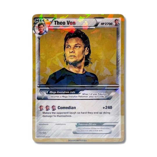 Theo Von Hologram Card