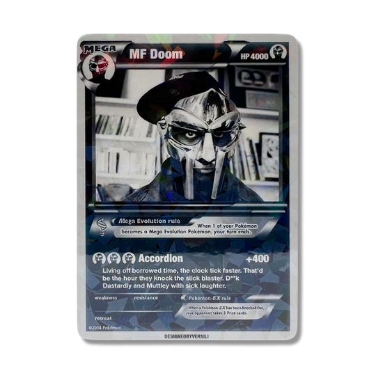 MF Dooom Hologram Card