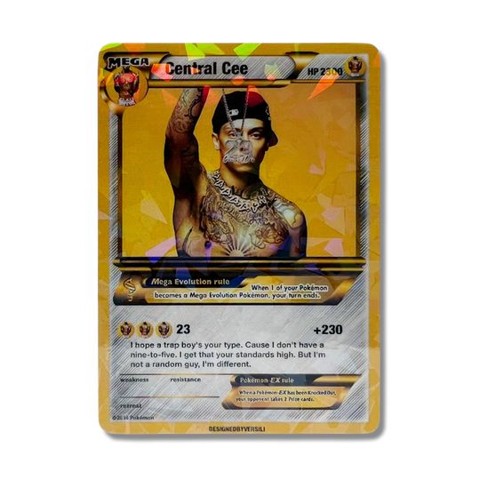 Central Cee Hologram Card