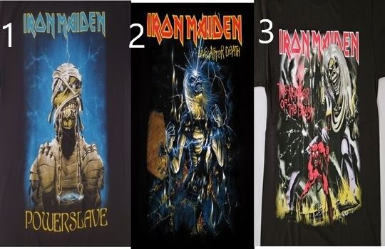 IRON MAIDEN Shirts