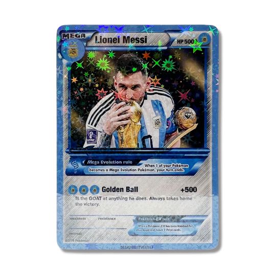 Lionel Messi Hologram Card