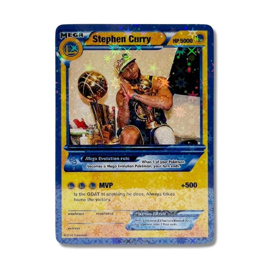 Stephen Curry Hologram Card