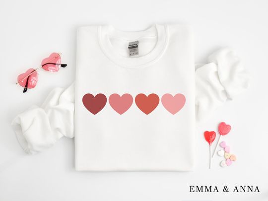 Discover Valentines Day Sweatshirt, Heart Sweatshirt, Valentines Day Sweater, Valentines Pullover, Love Shirt, Teacher Valentine Shirt, Heart Sweater