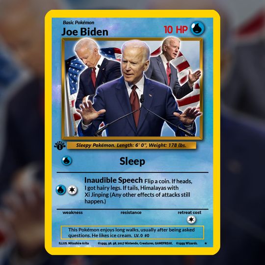 Joe Biden Card