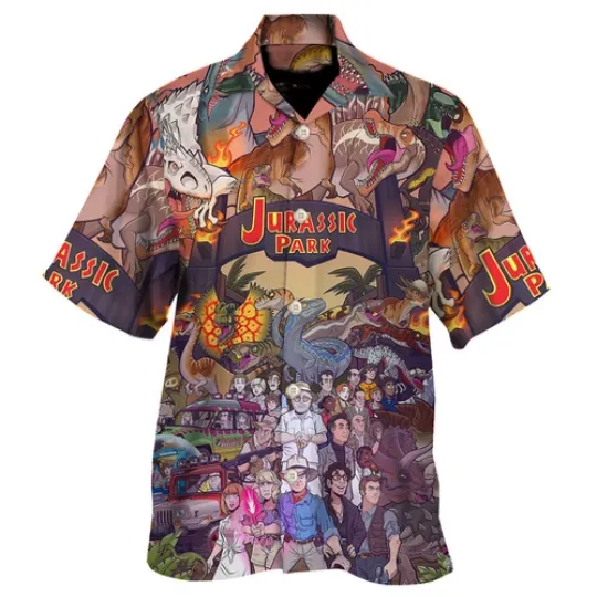 Jurassic Park Hawaiian Shirt