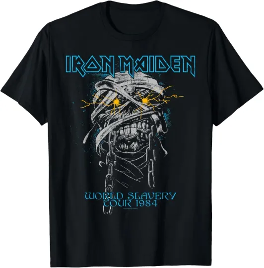 Iron Maiden - Powerslave Head Mummy Black T-Shirt