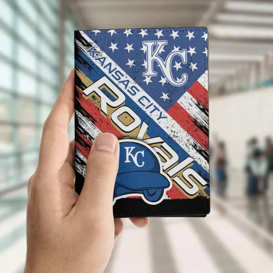 Discover Kansas City Baseball Team Royalss Travelling Passport Holder