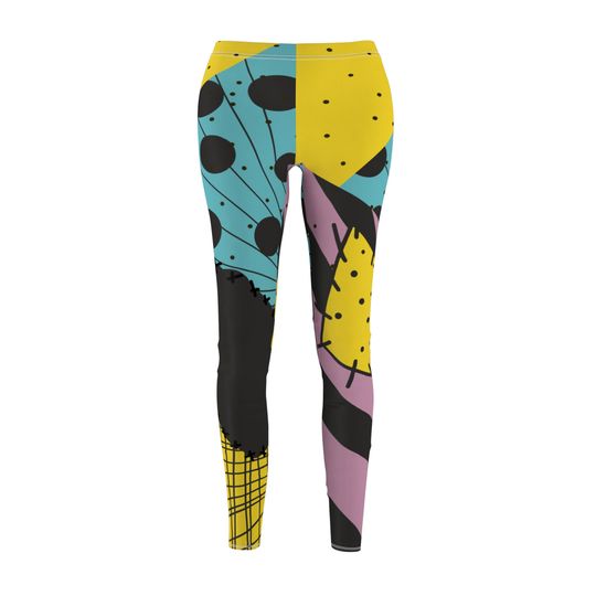 Sally Jack Nightmare Women's Casual Leggings Disney Halloween Theme Park Cosplay